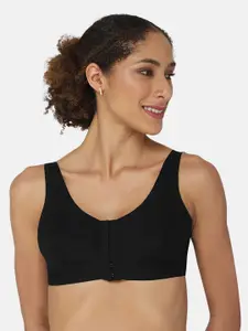 NAIDU HALL Full Coverage Non Padded Non-Wired Cotton Bra With All Day Comfort