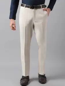 SUBTRACT Men 4 Way Stretch Flex Waist Slim Fit Formal Trousers