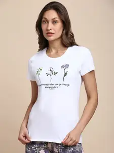 Van Heusen Graphic Printed Cotton Casual T-shirt