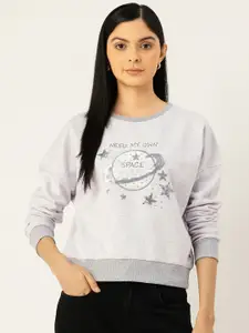 Monte Carlo Applique Detail Sequinned Sweatshirt