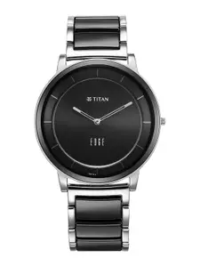 Titan Men Stainless Steel Bracelet Style Straps Analogue Watch 1878KD01