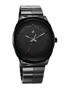 Fastrack Men Round Dial & Bracelet Style Straps Analogue Watch 3273NM01