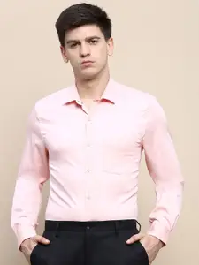 INVICTUS Standard Spread Collar Cotton Slim Fit Formal Shirt