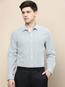 INVICTUS Standard Micro Ditsy Printed Cotton Formal Shirt