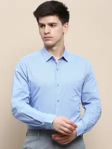 INVICTUS Comfort Spread Collar Cotton Slim Fit Formal Shirt