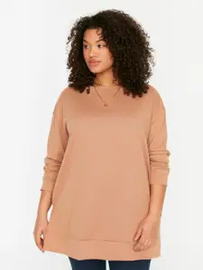 Trendyol Plus Size Long Sleeves Pullover