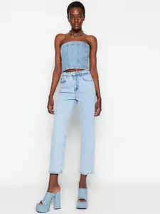 Trendyol Women Clean Look Cotton Jeans