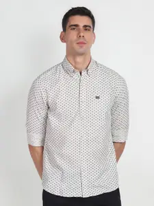 Arrow Sport Slim Fit Opaque Printed Casual Shirt
