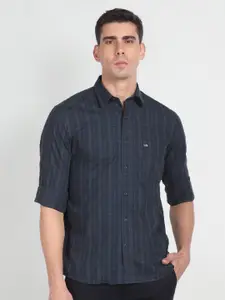 Arrow Sport Slim Fit Checked Pure Cotton Casual Shirt