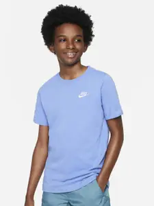Nike Sportswear Older Boys Round Neck Pure Cotton T-Shirt