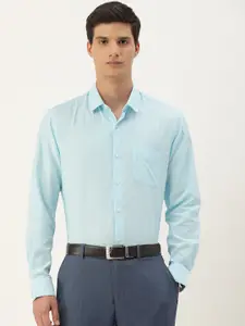 Peter England Men Slim Fit Opaque Formal Shirt