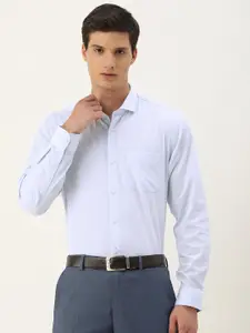 Peter England Men Slim Fit Opaque Formal Shirt