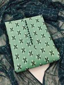 APNISHA Ethnic Motifs Printed Unstitched Dress Material