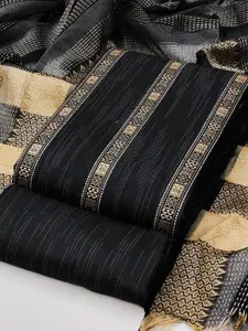 APNISHA Ethnic Motifs Woven Design Unstitched Dress Material