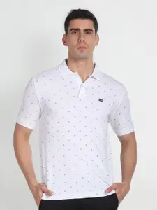 Arrow Sport Brand Logo Printed Polo Collar Cotton T-shirt