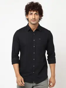 Blue Buddha Men Cotton Opaque Casual Shirt