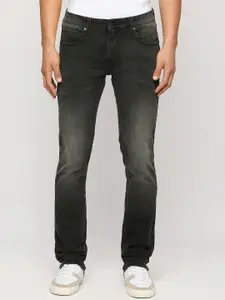Pepe Jeans Men Clean Look Mid-Rise Slim Fit Stretchable Jeans