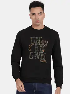 t-base Typography Printed Sweatshirt