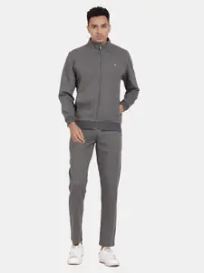 t-base Mock Collar Long Sleeves Cotton Sweatshirt