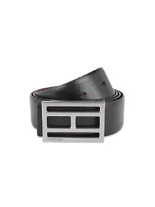Tommy Hilfiger Men Textured Leather Reversible Formal Belt