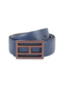 Tommy Hilfiger Men Textured Leather Reversible Formal Belt