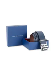 Tommy Hilfiger Men Textured Leather Reversible Belt