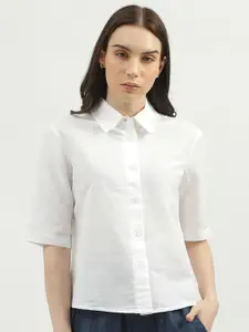 United Colors of Benetton Spread Collar Casual Shirt