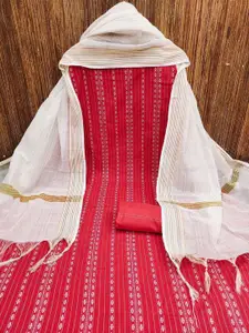 APNISHA Ethnic Motifs Printed Unstitched Dress Material