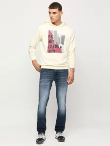 Pepe Jeans Typography Printed Cotton Sweatshirt