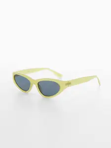 MANGO Women Cateye Sunglasses with UV Protected Lens 57010612-40