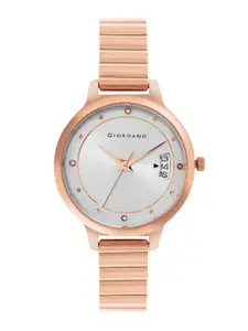 GIORDANO Women Round Dial Water Resistance Analogue Watch GD4206-22