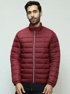 Indian Terrain Mock Collar Puffer Jacket