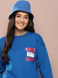 Harvard Graphic Printed Cotton Sweatshirt