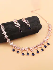 Mirana Rose Gold-Plated Necklace Set