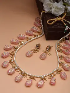 PANASH Gold-Plated Necklace and Earrings