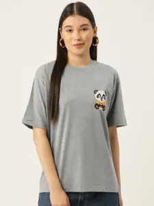 Slenor Women Printed T-shirt