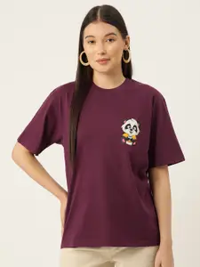 Slenor Women Printed T-shirt