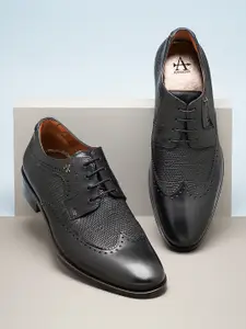 Arrow Men Textured Boulder Formal Leather Derbys