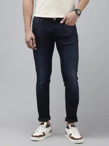 SPYKAR Men Slim Fit Low-Rise Light Fade Stretchable Jeans