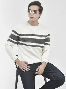 Crimsoune Club Striped Long Sleeves Pullover