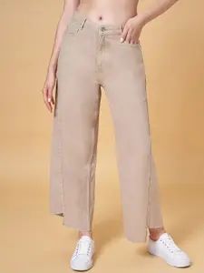 SF JEANS by Pantaloons Women Mid Rise Straight Fit Cotton Jeans