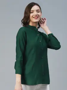 KALINI Mandarin Collar Semiformal Shirt