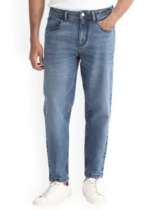 RARE RABBIT Men Slim Fit Mid-Rise Heavy Fade Cotton Stretchable Jeans