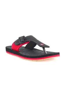 Sparx Men Fabric Slip On With Buckle Detail