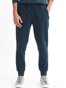 RARE RABBIT Men Kerry Regular Fit Mid-Rise Cotton joggers