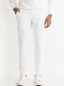 RARE RABBIT Men Wimble Regular Fit Cotton Mid-Rise joggers