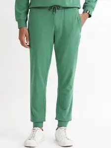 RARE RABBIT Men Otari Regular Fit Mid-Rise Cotton jogger