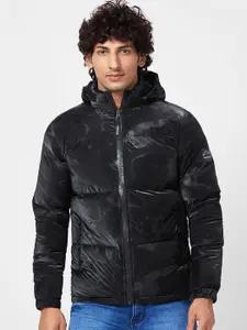 SPYKAR Hooded Padded Jacket