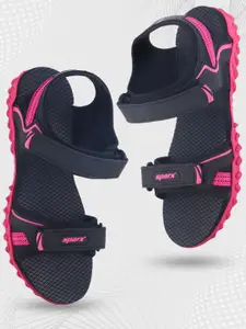 Sparx Women Colourblocked Velcro Closure Sports Sandals