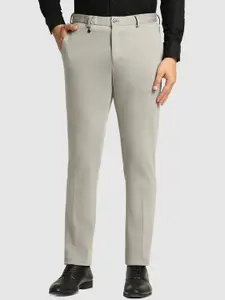 Blackberrys Men Mid-Rise Slim Fit Trousers